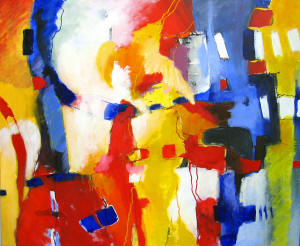 Algemeen abstract door Julia Joosen