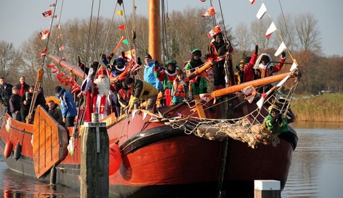 Sinterklaas komt aan in Laag-Keppel