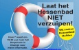 Laat het Hessenbad NIET verzuipen! Laat het Hessenbad niet verzuipen