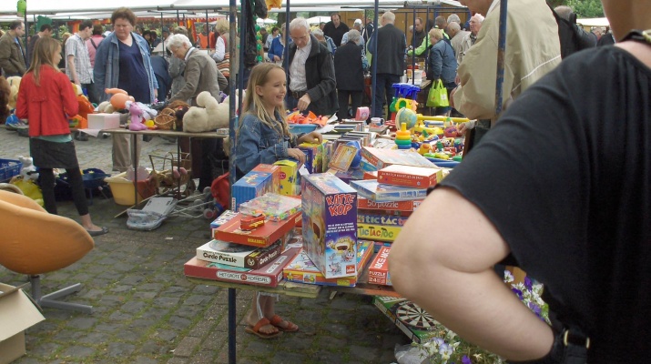 Kunst-, Antiek- en Rommelmarkt op Hemelvaartsdag in Hoog-Keppel