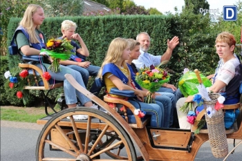 Voorzitter kermisbestuur Kees Boumeester, Koningin 2017, Jeugdkoningen en Jeugdkoninginnen 2017+2018