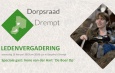 Openbare jaarvergadering Dorpsraad op 13 februari uitnodiging ledenvergadering 2019 Dorpsraad Drempt met speciale gast Irene van der Aart