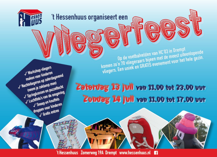 advertentie Vliegerfeest Drempt 2019