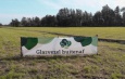 Aanmelden glasvezel vóór 23 september spandoek op landbouwgrond