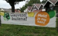 Inloopavond informatie glasvezel spandoek van Glasvezel buitenaf