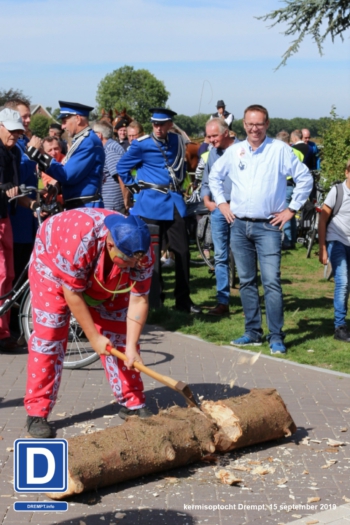 Start kermisoptocht 2019 door de bielemannen