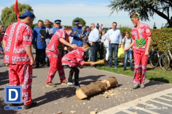 Start kermisoptocht 2019 door de bielemannen