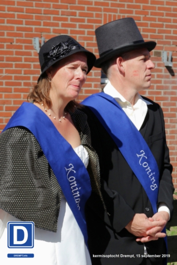 Schutterskoningin Carmen Teunissen & Koning Jurgen Teunissen