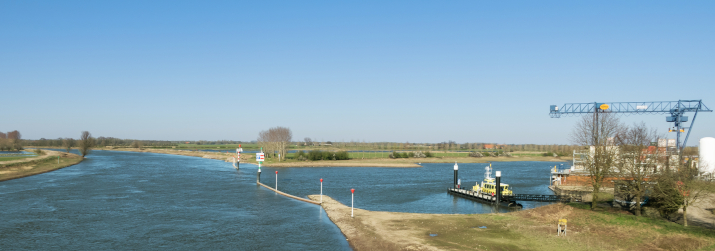 uitzicht op de rivier