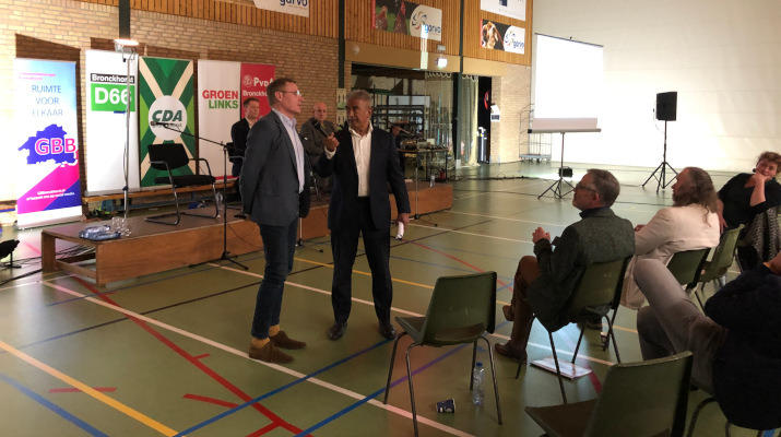 lijsttrekkersdebat hessenhal 3 maart 2022