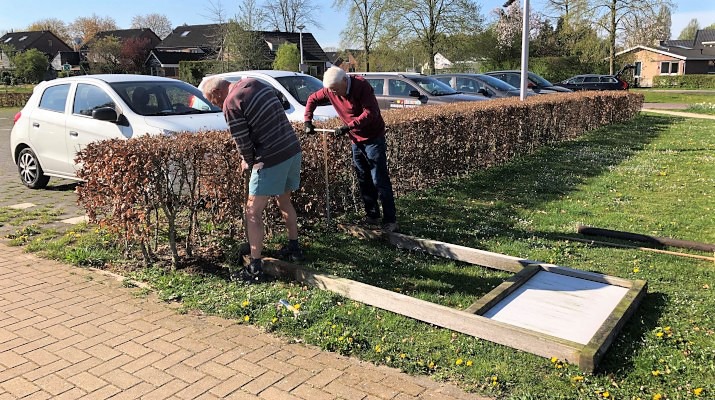 onderhoud wandelpaden Drempt