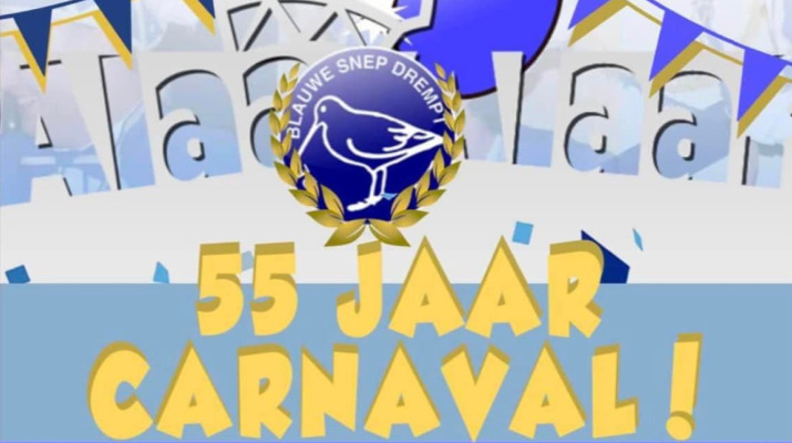 55 jaar carnaval De Blauwe Snep