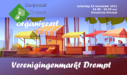 Verenigingenmarkt Drempt op 19 november