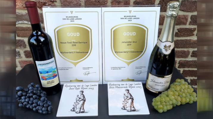 Wijnboerderij 't Heekenbroek Drempt wint prijzen met wijnen